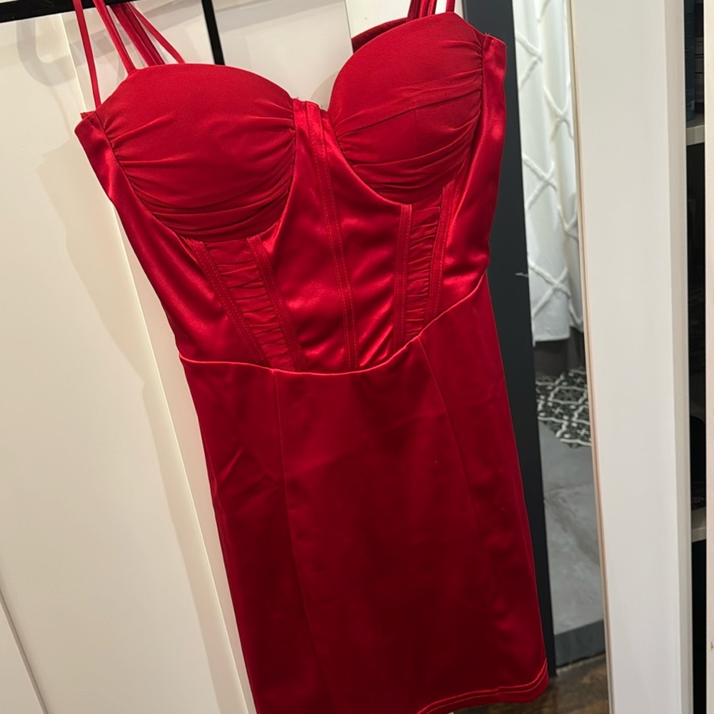 Red Cocktail Dress